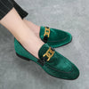 High-quality Luxury Green Moccasins Men Brand Suede Loafers Fashion Tassel Flat Casual Shoes Men Breathable Slip On Shoes 2024