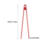 Silicone Food Toast Tongs Trivet Tongs for Kitchen Tongs Non-slip Cooking Clip Clamp BBQ Salad Tools Grill Kitchen Accessories