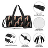 Palestine Map Sport Bags Palestine Flag Gym Accessories Gym Bag Waterproof Men Women Handbag Travel Training Graphic Fitness Bag