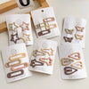 4pc/set Baby Girl Hair Clip Korean Style Milk Tea Color Barrettes for Mother&Kid Simplicity Bang Side Clip Baby Hair Accessories