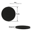 Black Car Auto Cup Holder PVC Anti Slip Insert Coasters Pads Interior Accessories Universal Fits Perfectly For Most Cups Cup Mat