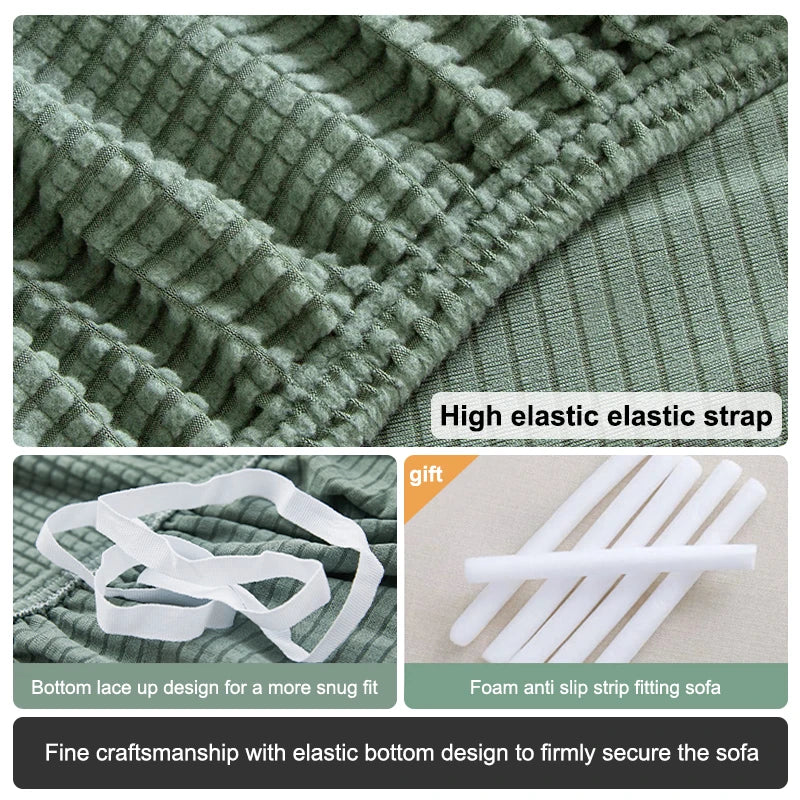 Jacquard Sofa Cover Stretch Couch Cover Sectional L Shape Sofa Slipcover Cheap Corner  Armchair Sofa Cover For Living Room Home