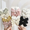 4Pcs/set Solid Hair Bows Clips For Baby Girls Cotton Bowknot Hairpins Barrette New Headwear Bow Clips Kids Hair Accessories Gift