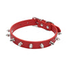 1pc Cool Cat Dog Collar Leather Spiked Studded Collars For Small Medium Colorful Pets Necklace Dogs Cats Neck Strap Pet Products