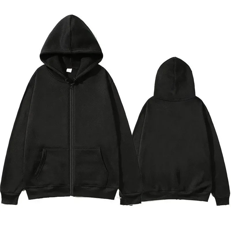 Men and Women Comfortable and Breathable Sports Clothes 2024 Popular Arrival Casual Hooded Zipper Sweatshirts for