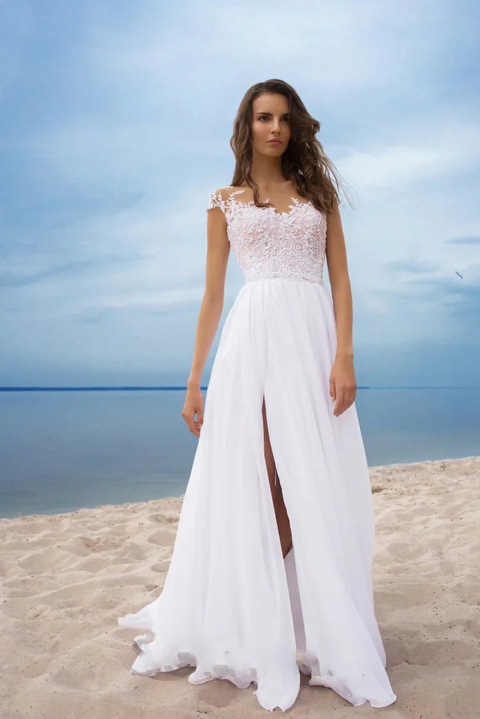 S-3XL2023 New Sebastian Chiffon Dress Prom White Evening Dress Sexy Split Bridesmaid Dress Stage Host Dress Graduation Dress