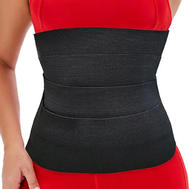 Women Waist Belt Postpart Sheath Trainer Belt Neoprene Adjustable Body Shaper Fitness Bandage Wrap Breathable Slimming Tummy 3M