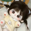 20cm Miaomiao Girl Plush Toys Idol Doll Soft Stuffed Body Can Change Clothes Fans Collection Children Halloween Gift