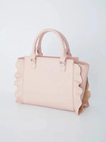 Load image into Gallery viewer, Chic New Designed Ruffles Hand Bag for Women 2024 Japanese Solid PU Ita Bag All Match French Elegant Handbag Bolsos Сумка
