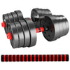 Set of halteres 2 EM 1 fit, COM bars, MULTIFUNÇÃO, 10KG-15KG-20KG-30KG-40KG-50KG (PEÇA KETTLEBELL optional)
