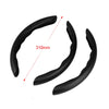 2/3pcs Carbon Fiber Car Steering Wheel Cover Non-Slip Auto Wheel Booster Cover Car Interior Decoration Accessories