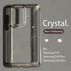 Luxury Clear Crystal Shockproof Case for Samsung S24 S23 S22 S21 FE Plus Ultra A32 A42 A52 A72 A33 A53 A73 A14 A34 A54 Cover