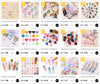 6Pcs Kids Mini Print Waterdrop Shape BB Hair Clip Cute Hair Accessories Hairpin Side Girls Hairgrip Barrette Children Headwear