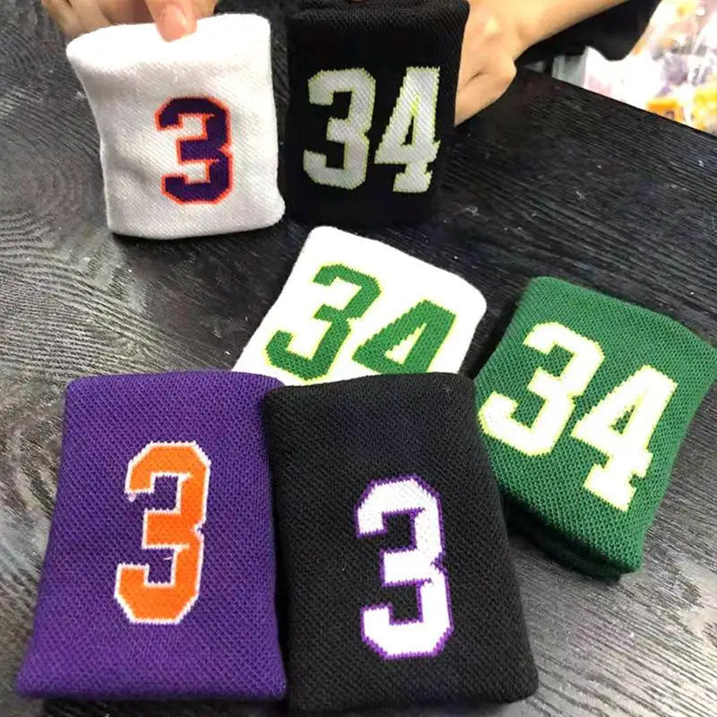 1PC Professional Basketball Sport Wristbands Fitness Sweatband Hand Wrist Support Brace Wraps Badminton Tennies Cotton Hand Band