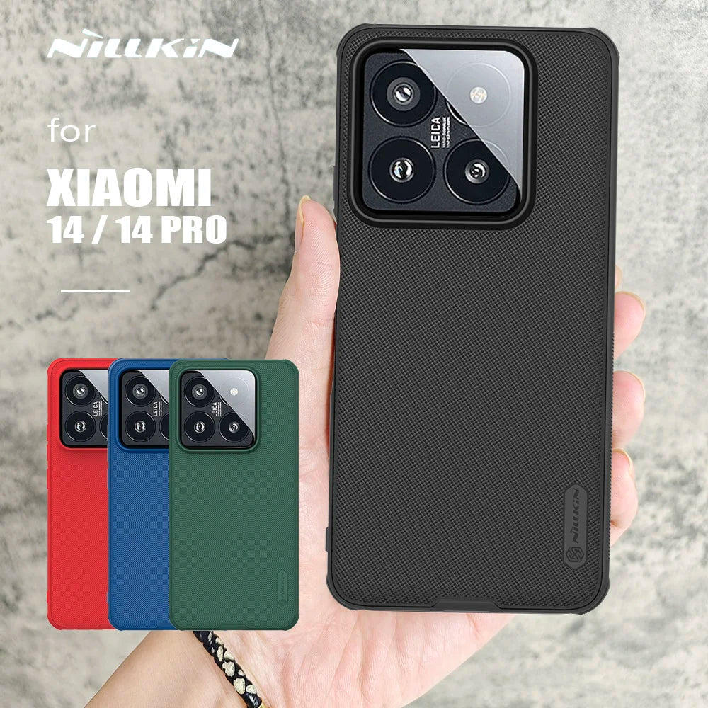 Nillkin for Xiaomi Mi 14T / 14 Pro 5G Case Super Frosted Shield Ultra-Thin Hard Protection Back Cover for Xiaomi Mi14 Pro Case