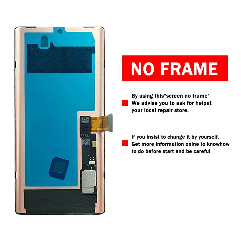 OLED Pixel 6 Pro Display Screen Replacement For Google Pixel 6 Pro GLUOG, G8VOU Display LCD Screen Touch Digitizer Assembly