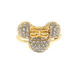 Load image into Gallery viewer, Disney-Cute Shiny Zircon Minnie Mouse Ring for Women, Geometric Finger Rings, Y2K Party, Teen Girls, Jewelry Gifts, Fashion
