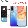 Rear Back Camera Glass For vivo Y31 Y51 Y51A Y53S Main Camera Lens Glass Cover Replacement With Adhesive Tape V2030 V2031 V2036