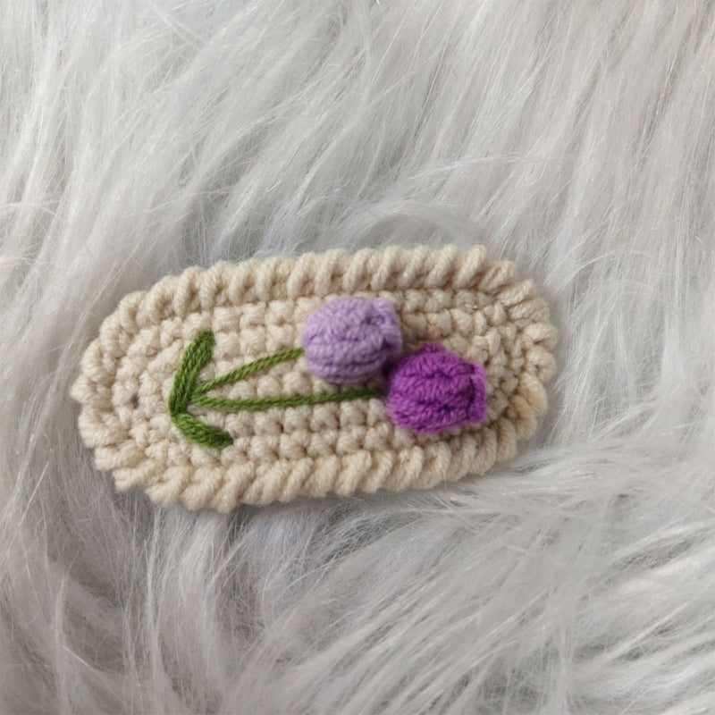 Knitted Woolen Baby Barrettes Cartoon Rabbit Little Girls Hairpins Puppy Cat Toddler Hair Clip Kids Grooming Hair Accessories