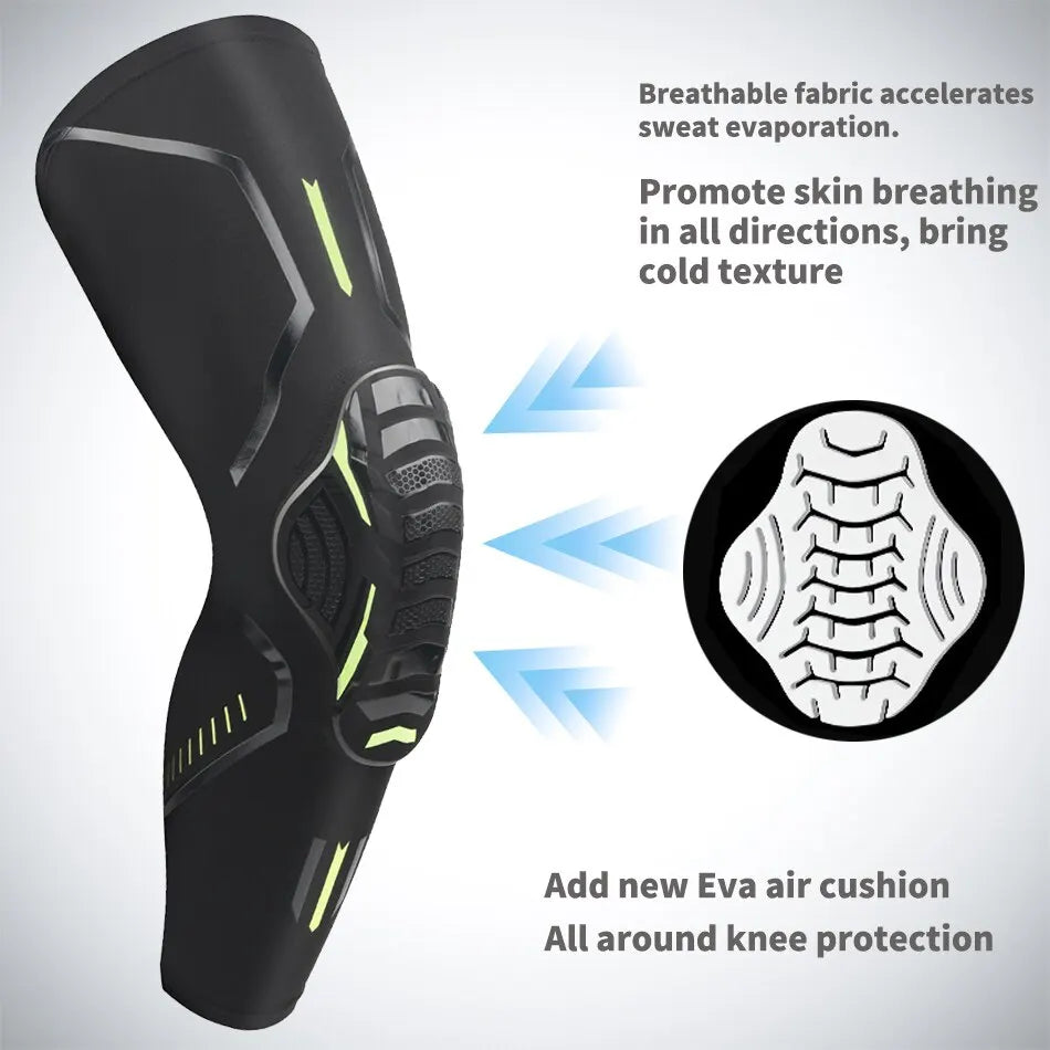 1Pc Knee Shockproof Protection Breathable Anti-collision Sports Knee Support Guard Covers