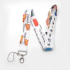 Friends Lanyard Keychain Rope Mobile Phone Neckband Lanyard Key ID Card USB Badge Clip DIY Lasso Lanyard Kawaii Lanyard