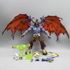 25cm Game World of Warcraft Action Figures Illidan Stormrage Figure Save Illidan Heroes Anime Eyes with Lights PVC Model Toys