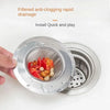 2024 New Kitchen Sink Filter Stainless Steel Anti-blocking Device Wash Basin Pool Filter Sieve Kitchenware Practical Tools