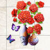 DIY 3D Stereo Stickers Simulation Flower Vase Self-Adhesive Wall Sticker Background Refrigerator Home Decorative Decals