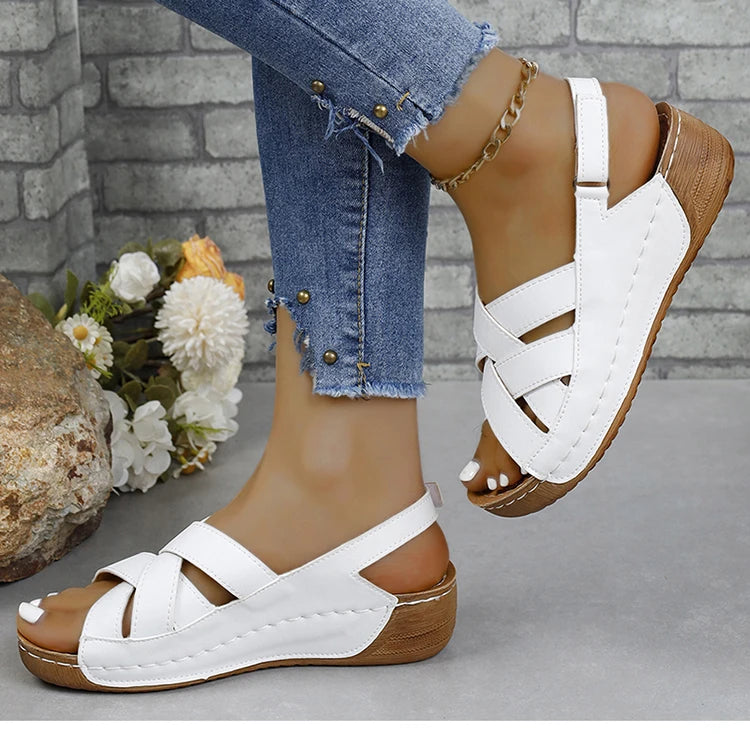 Shoes Women Sandals Summer Soft Women's Shoes Party Ladies Shoes Wedge Women's Sandals Casual Women Sandal Footwear Female