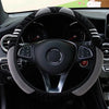 Car Steering Wheel Cover Plush Little Cute Monster 38cm Elastic Warm Anti-slip Wheel Cover Car Styling Car Accessories for Women