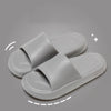 Summer New Trend Concise Solid Color Couple Home Shoes Men's Slippers Cosy Slides For Women Lithe Soft Sandals Indoor Flip Flops