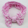 1PCS Knit Baby Bow Headbands Printed Bowknot Headband For Baby Girls Turban Elastic Hairband Kids Headwear Hair Accessories