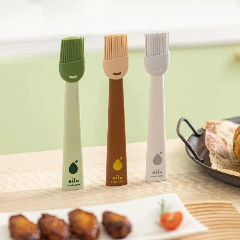 Silicone BBQ Oil Brush Basting Brush DIY Cake Bread Butter Baking Brushes Kitchen Cooking Barbecue Accessories BBQ Tools