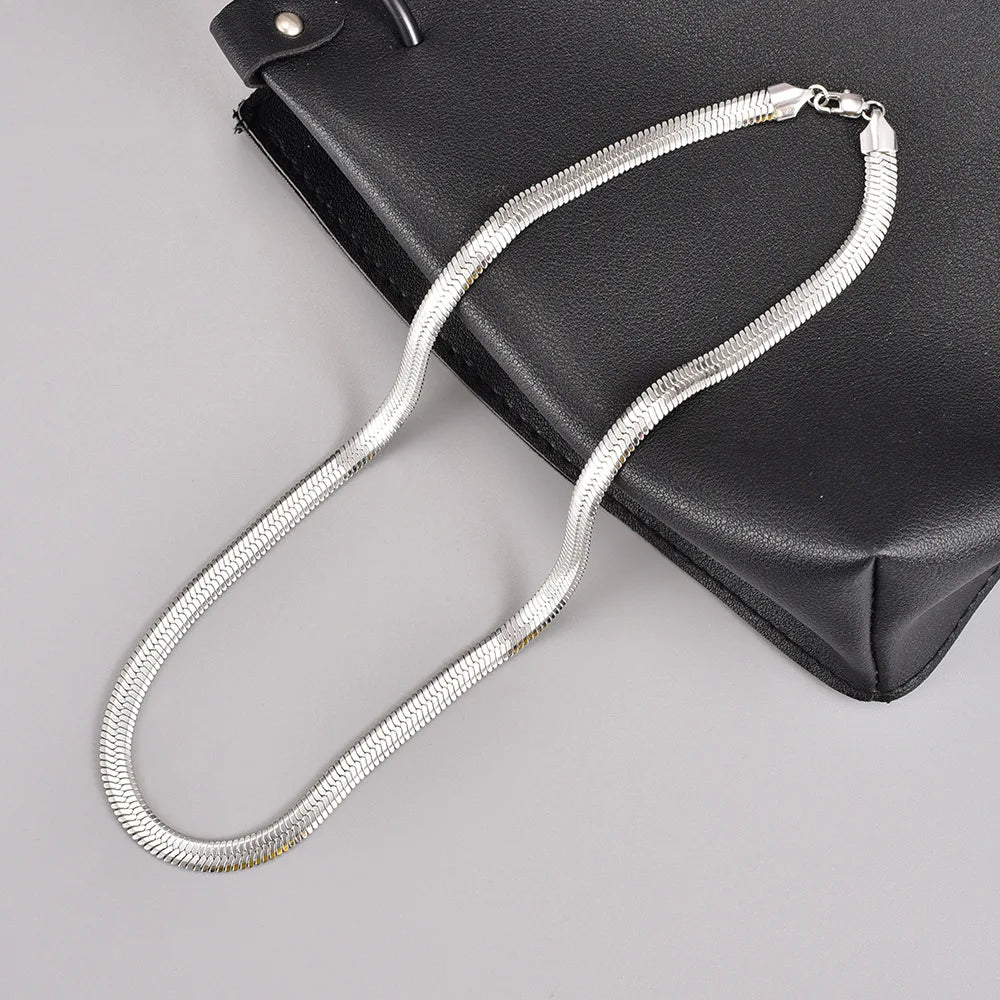 Stainless Steel Necklace Jewlery Not Fade Gold Color For Women Jewelry