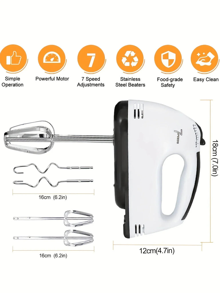 Whisk Automatic Electric Household Mini Manual Whisk Baking Small Whipping Cream Beater Kitchen Tools Baking and Pastry Tools