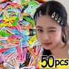 Girls Cute Colorful Waterdrop Shape Hairpins Sweet Hair Clip Kids Barrettes Solid Colors Fashion Bobby Pin Headwear Accessories