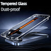 Premium Tempered Glass For iPhone 15 Pro Max Full Cover Screen Protector Easy install Auto Dust-proof Glass For iPhone 15ProMax