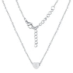 Load image into Gallery viewer, Stainless Steel Dainty Tiny Heart Shaped Initial Letter Necklace Gold Plated Alphabet Chain Beautiful Accessaries Jewlery Gifts
