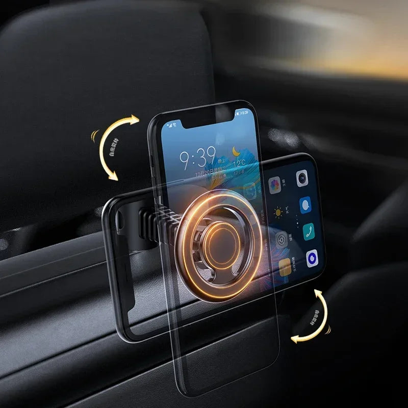 Car Phone Holder Seat Rear Headrest Stand Cell Phone Mobile Support in Car Bracket for Xiaomi Iphone 13 14 Pro Max Smartphone