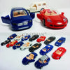 1 Pcs 4D Plastic Assemble Car Scale 1:87 Modern Collection Puzzle Assembling Toys For Children