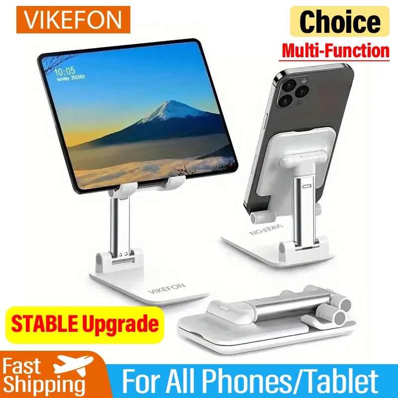 VIKEFON Universal Flexible Adjustable Mobile Phone Holder Foldable Tablet Desktop Mount Lazy Bracket For iPhone Samsung Xiaomi