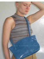 Load image into Gallery viewer, Spanish niche brand paloma wool coated wax cattle Tote bag vintage single shoulder crossbody bag
