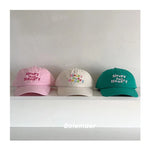 Load image into Gallery viewer, 2024 Summer Embroidery Mother Kids Baseball CapsFashion Letter Kids Accessories Fashionable Baby's Travel Sunshade Hat Kids Hats
