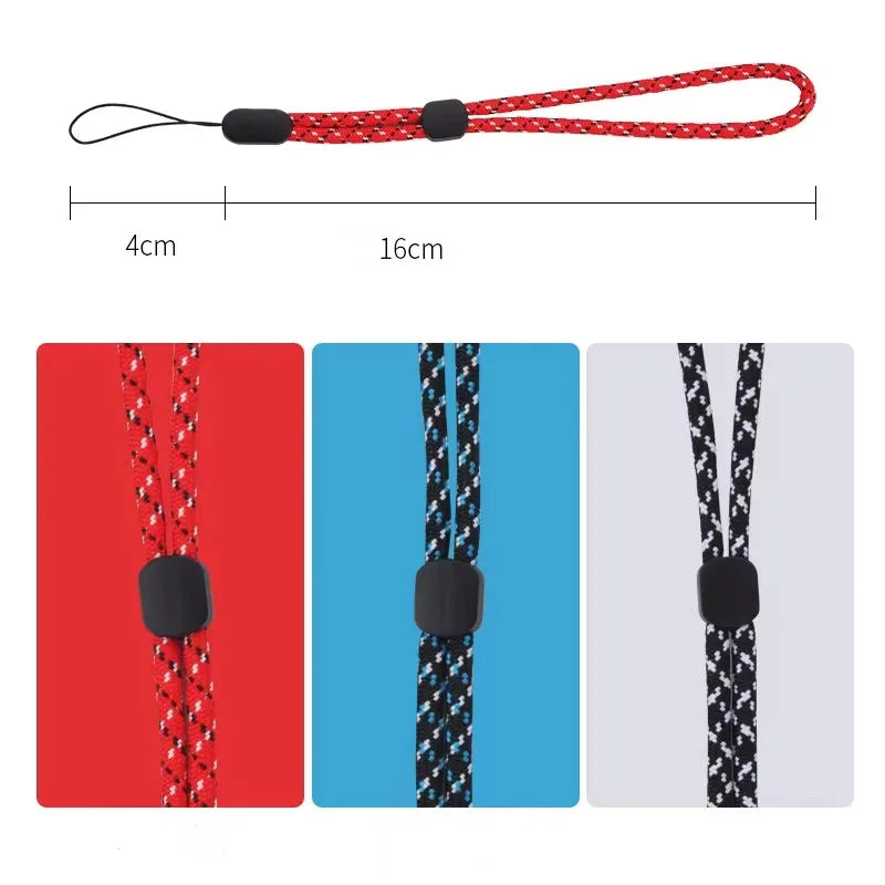 10Pcs Wrist Lanyard Hand Straps , 7.5" Adjustable Wrist Rope for Electronic Accessories Phone Cases Camera Keychain String