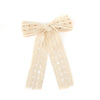 010H Fashion Hair Accessories Lace Hair Bows Cute Hairpins Girls duckbilled  Hair Clips Barrettes Solid Clip Kids Headwear