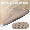 Comwarm New Fashion Thick Bottom Slippers For Women Summer Outdoor Men Beach Slides Indoor Non-slip Bathroom Slides Beach Shoes