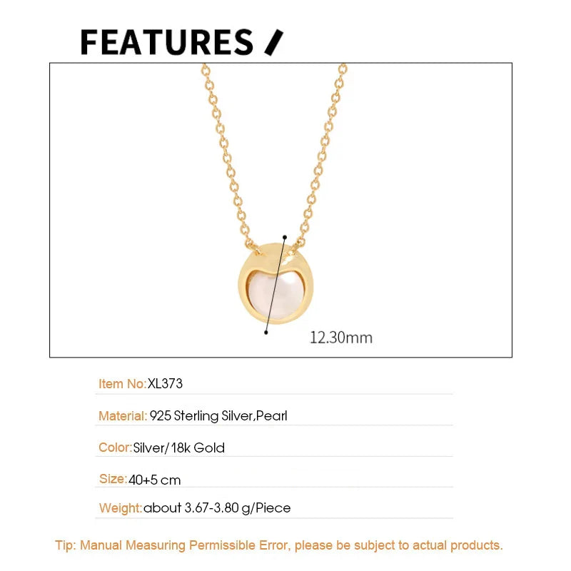 F.I.N.S Original Matching Flower Pearl S925 Sterling Silver Necklace Ring Earrings Texture Bud Silver Gold Wedding Fine Jewelry