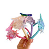 Baby Girls Sequins Headwear Mermaid Tail Hairbands Princess Hair Clips Kid Headdress Children Party Decorate Hairpin Accessories