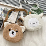 Load image into Gallery viewer, Japanese Style Kawaii Bag Women Cartoon Plush Shoulder Bag for Women 2024 New Crossbody Bag Small Phone&amp;Purse Bolsa Feminina
