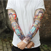 1 Pair Animal Printed Tattoo Sleeves For Men Women Cycling Arm Sleeves Sun UV Protection Game Cuff Cooling Hand Cover Arm Warmer